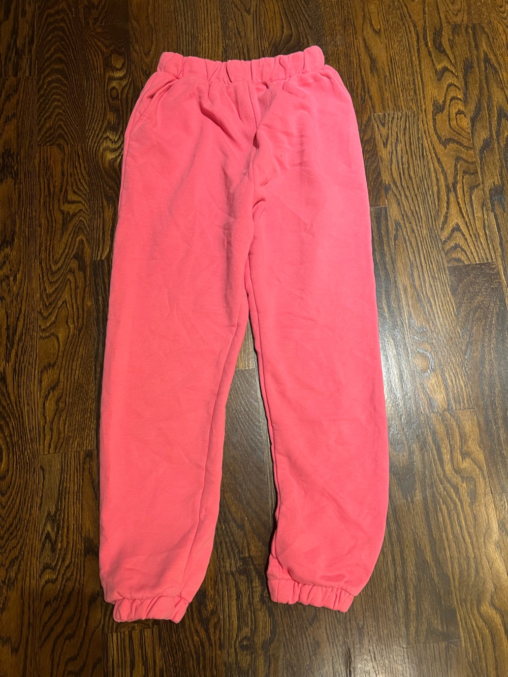 Zara Bright Pink Fleece Track Pants